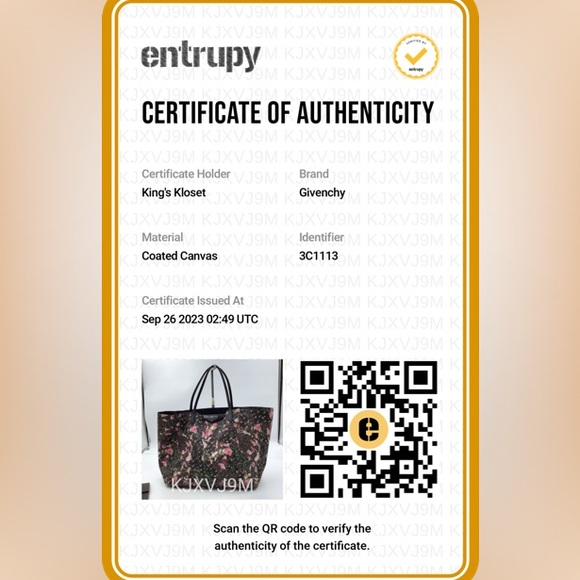 GIVENCHY COATED CANVAS TOTE BAG - Picture 15 of 15